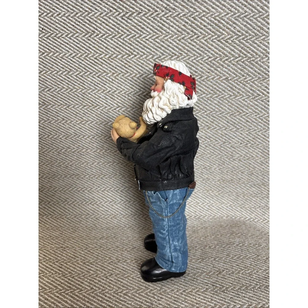 Clothtique biker santa